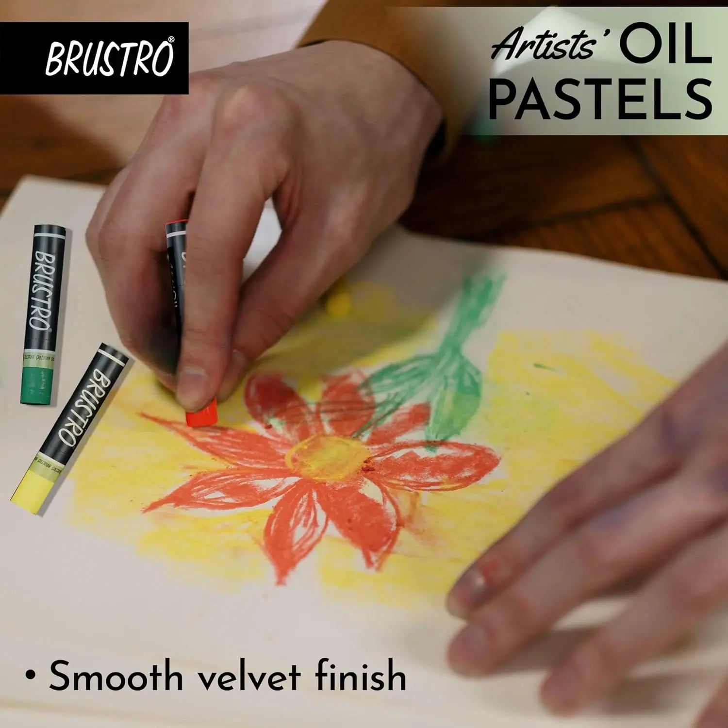 Brustro Artists Oil Pastels Set Brustro